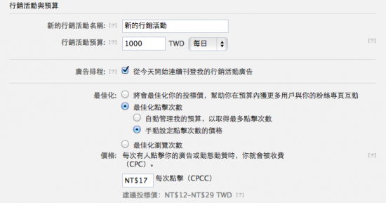 CPC of Promoted Post
