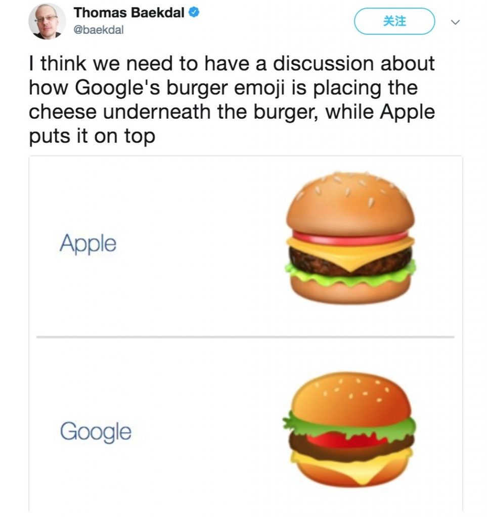 Google 的 emoji