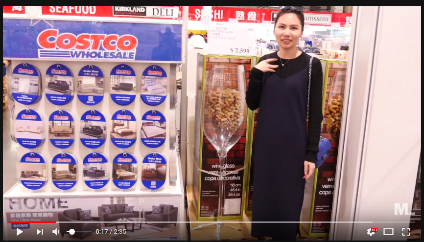 Costco 超大紅酒杯。