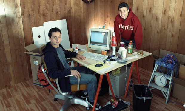 (Google 聯合創始人 Sergey Brin 和 Larry Page,圖自 Petrie Inventory)