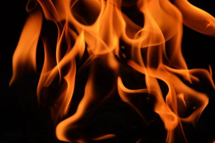 lithium battery fire