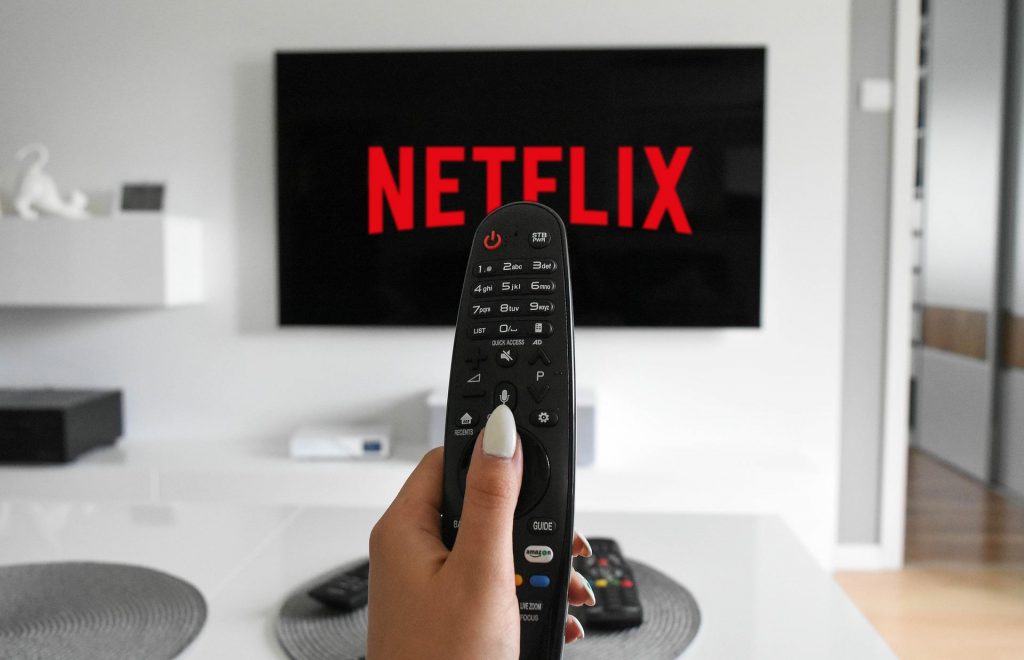 a remote and netflix