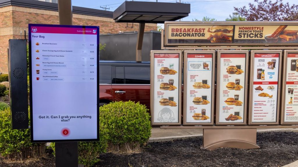 Wendy’s drive-through using natural-language AI