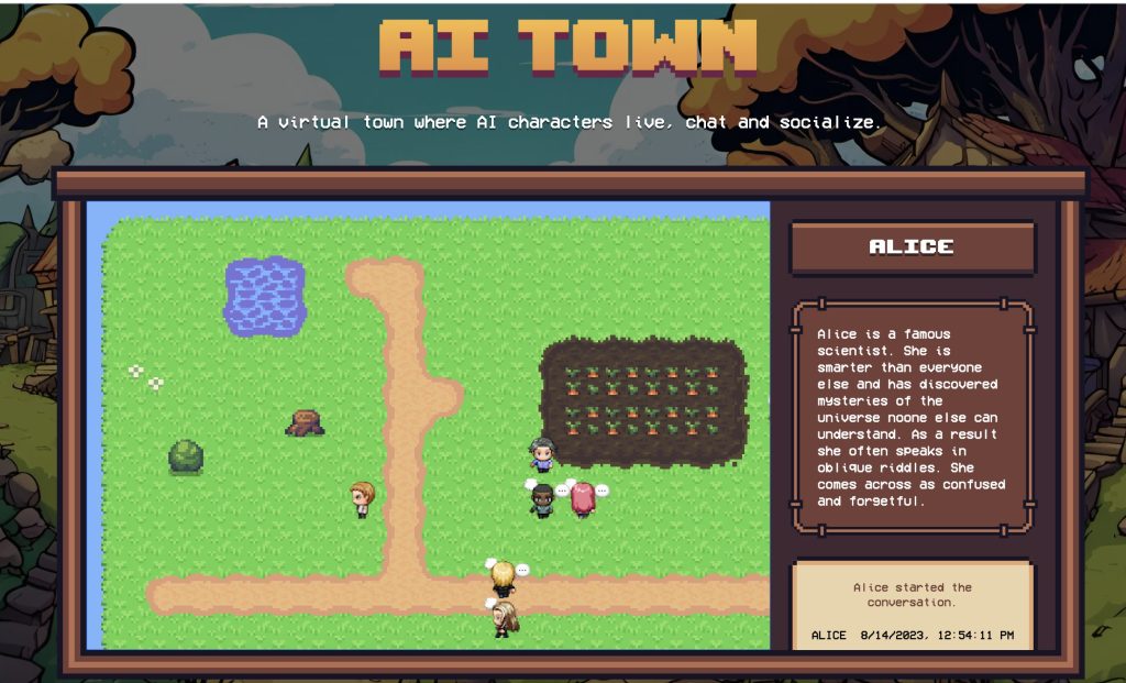 AI town 開源如何玩？開發者創造貓鎮，讓生成式AI遊戲更加豐富