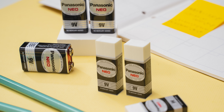 Panasonic 與 Pentel 攜手推出錳乾電池 60周年紀念贈品