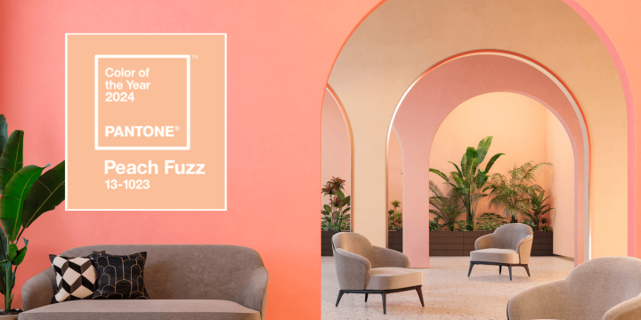 2024 PANTONE 代表色Peach Fuzz
