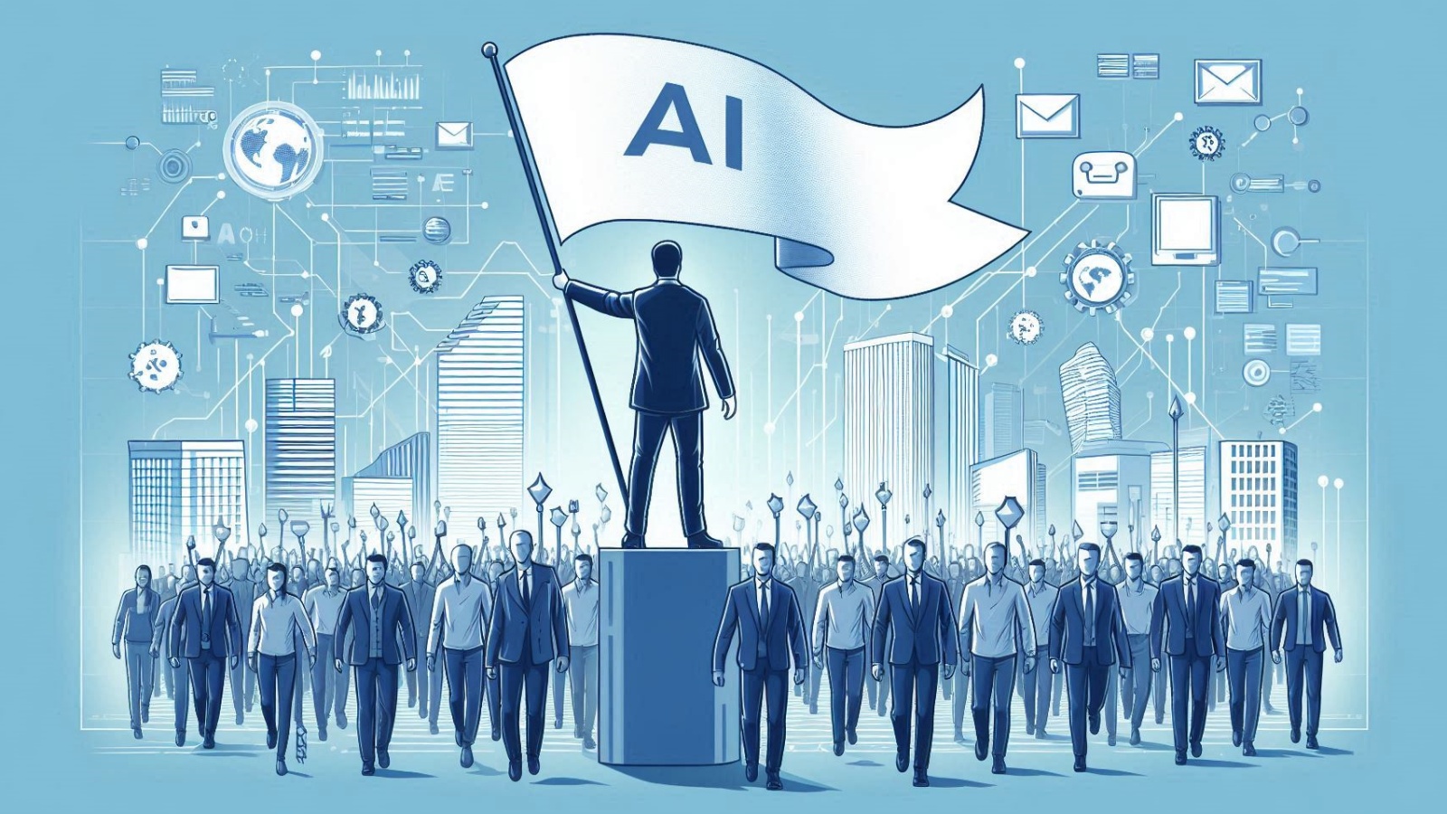 領導者、AI、企業