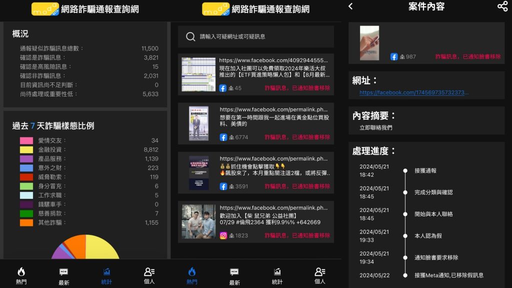 數發部、詐騙、通報、查詢、App