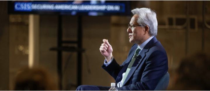 【科技早餐】「別把中國市場送給中國！」黃仁勳：美國再工業化，台灣貢獻值得肯定