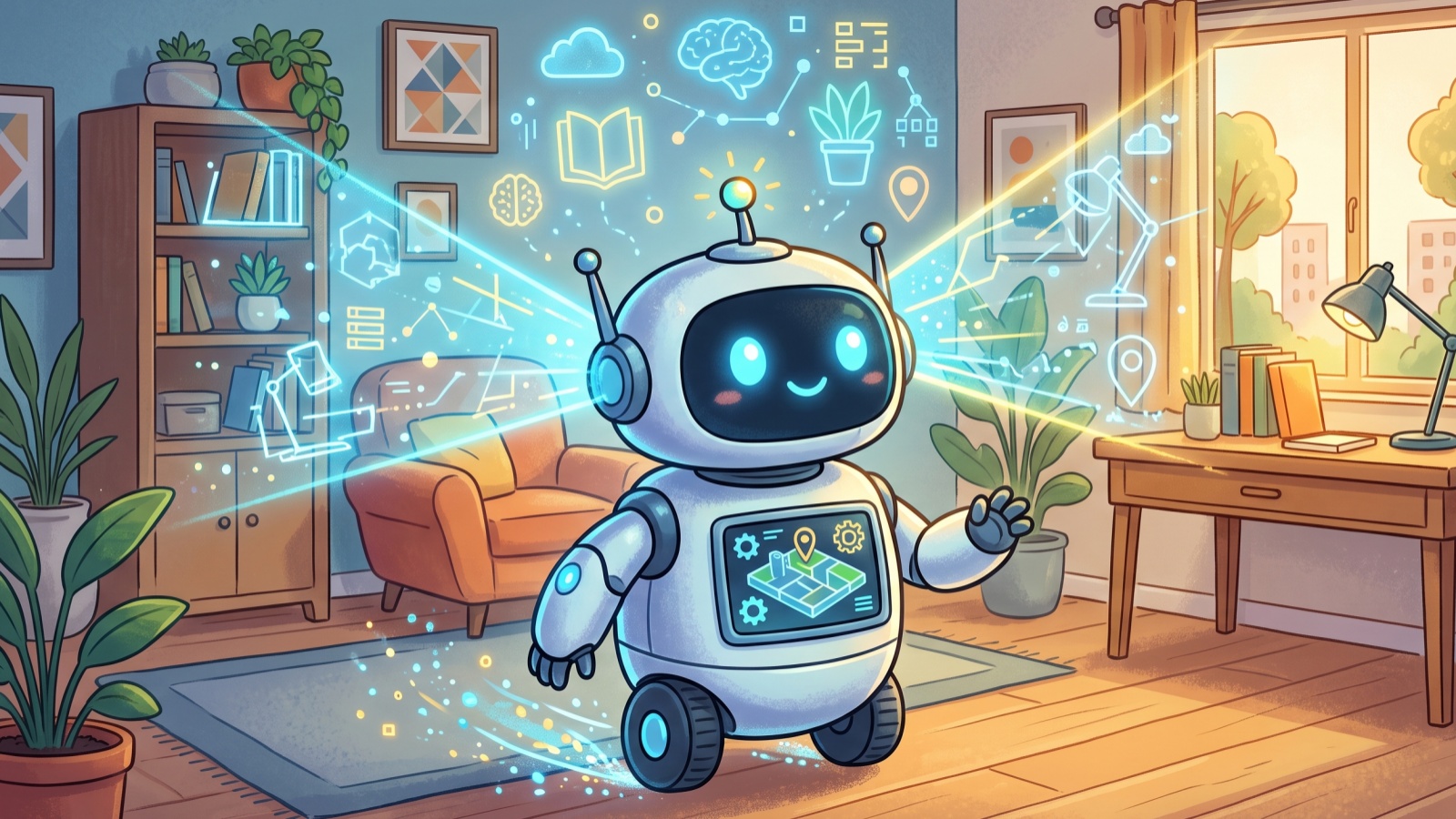 治好 AI 機器人「下班失憶症」，MIT 新技術 DAAAM 強化持久記憶力還能讓人類自由發問