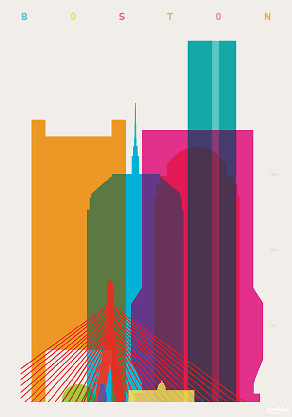 Boston-Shapes-of-Cities-Screenprint-by-Yoni-Alter