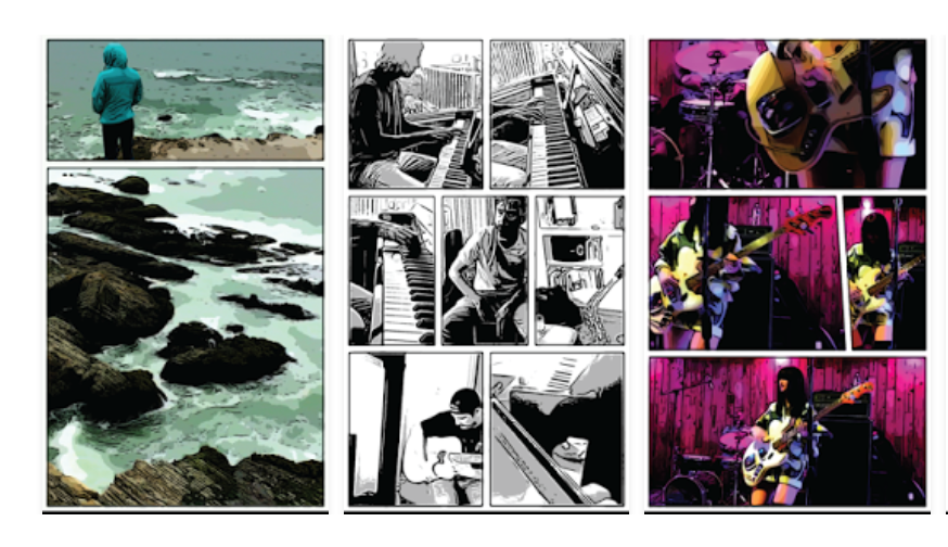 Google Storyboard 應用。