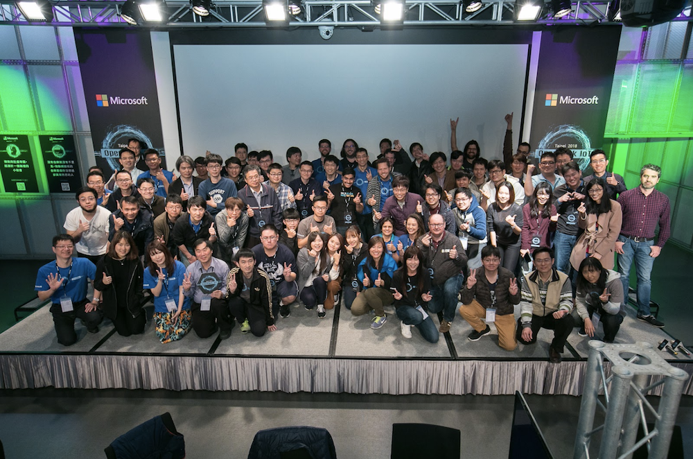 微軟、IoT、物聯網、IoT Open Hack 、雲端、廣達、神基、緯創