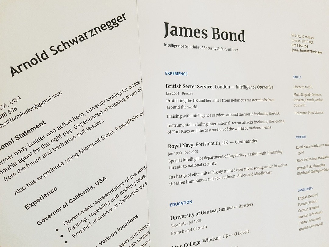 resume writing