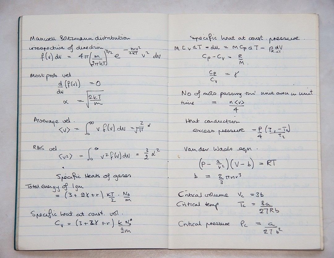 Physics formula